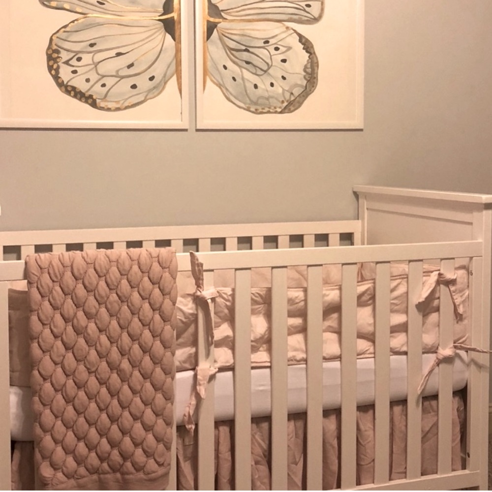 Restoration Hardware crib sheet